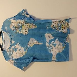 World Map shirt